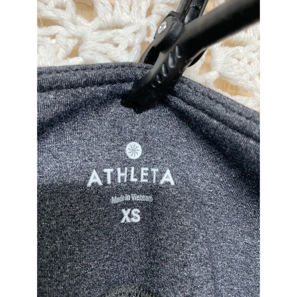 Athleta Gray Performance Leggings Pants Sz XS Gray Flared Yoga‎ - Picture 3 of 10